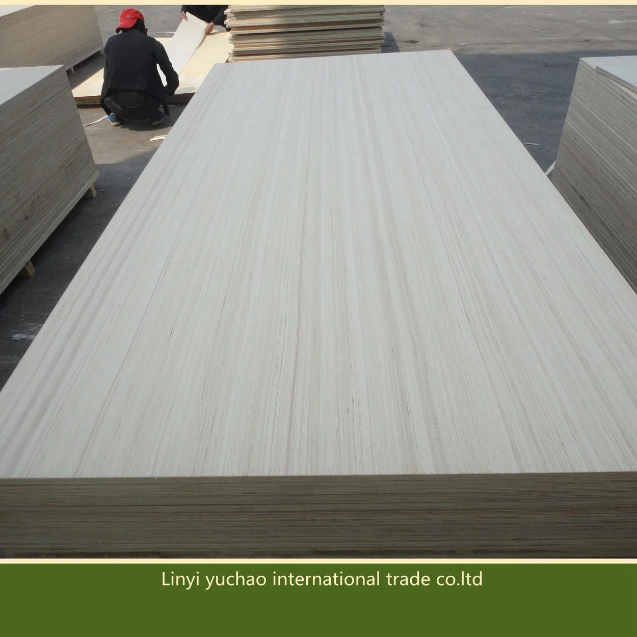 18mm Recon Veneer Face Commercial Plywood From Linyi