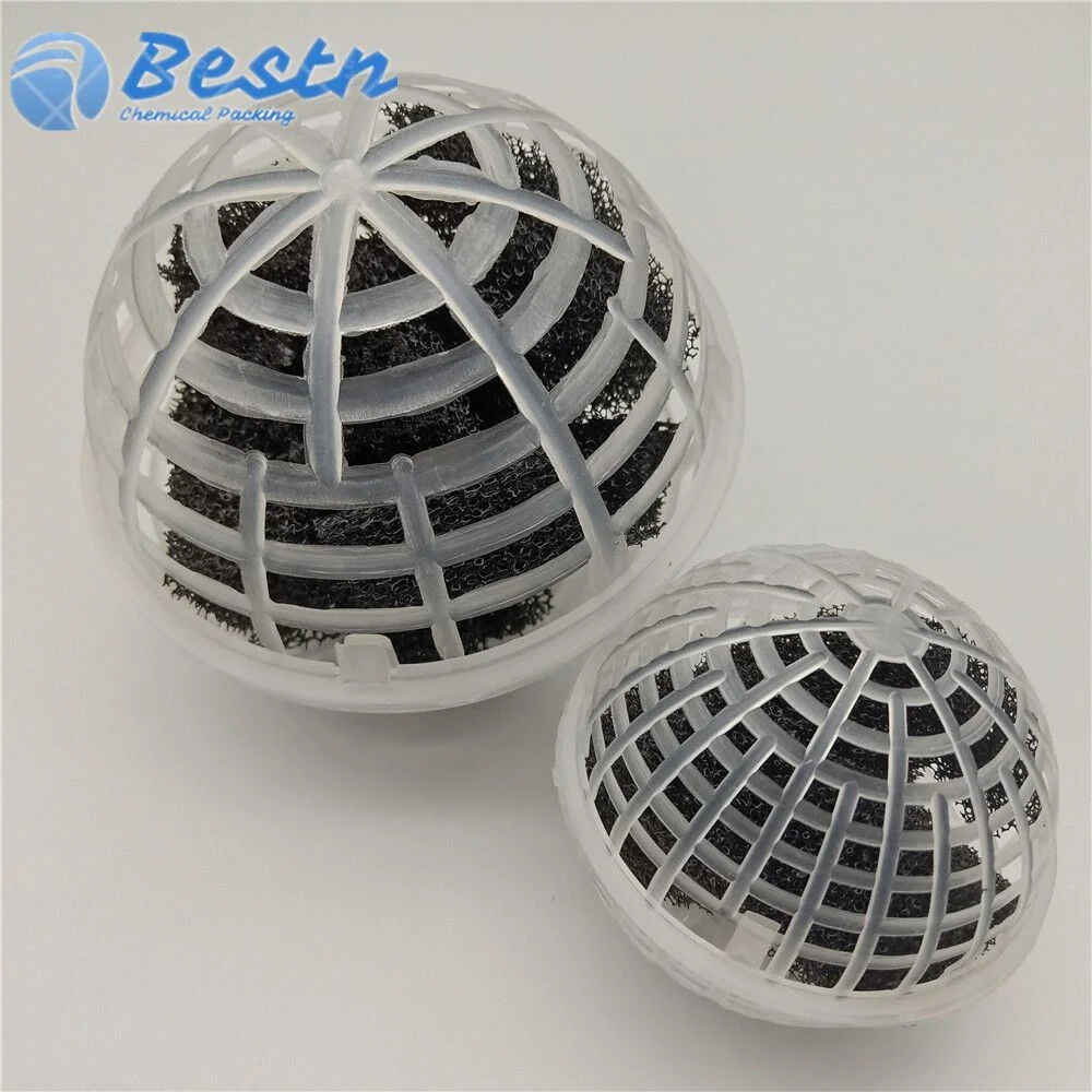 56 mm Bioballs Plastic Float Bio Ball Price Suspended Ball