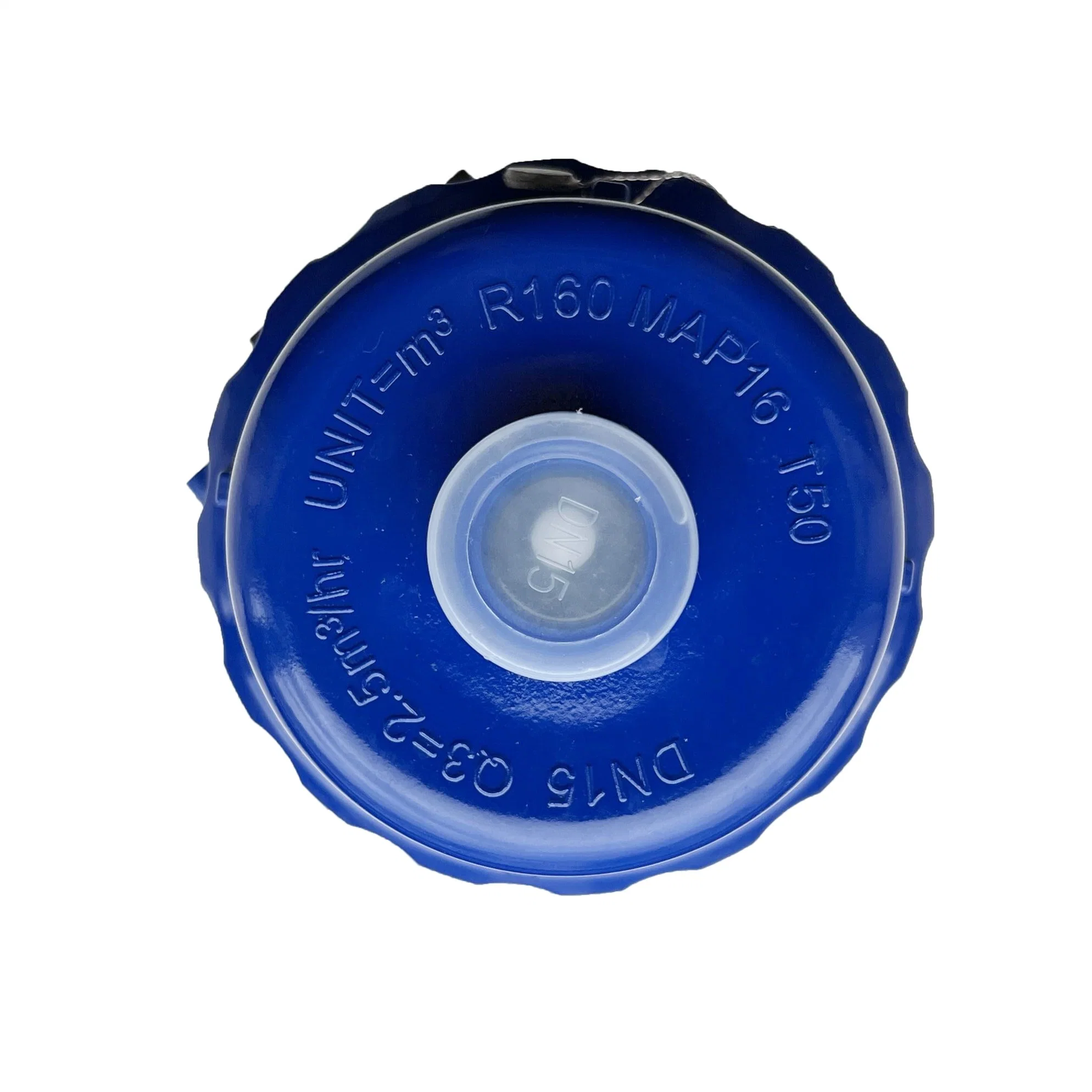 R160 DN15mm T50 Class 2 PA66+GF43+Composite Painting Shell Volumetric Rotary Piston Water Meter Ningbo Factory