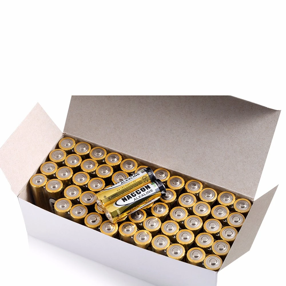 Factory Directly Supply Ultra Alkaline Lr6 AA 1.5V Primary Dry Cell Batteries for Retailing