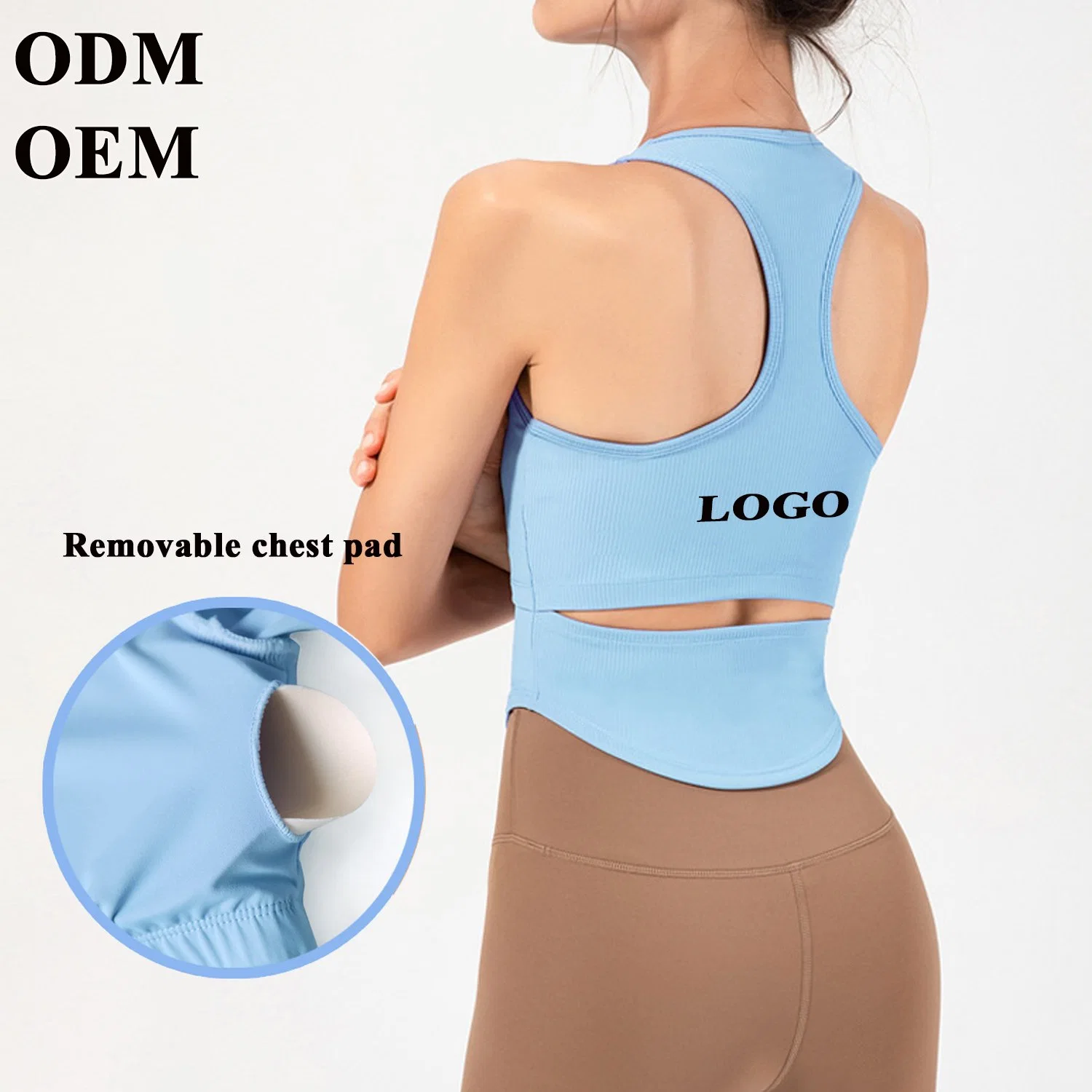 Women&prime; S Shirt Yoga Wear Fitness Tank Top Women Clothing Breathable Sexy Fashion Women&prime; S Blouse Tops Gym Sports Top