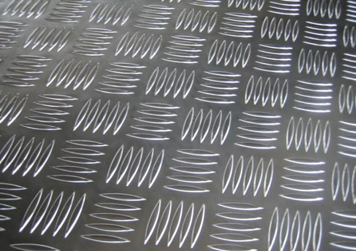 Five Bar Checker Aluminum Sheet (3003, 3004, 3005, 7075) , Diamond Plate Aluminum Sheets