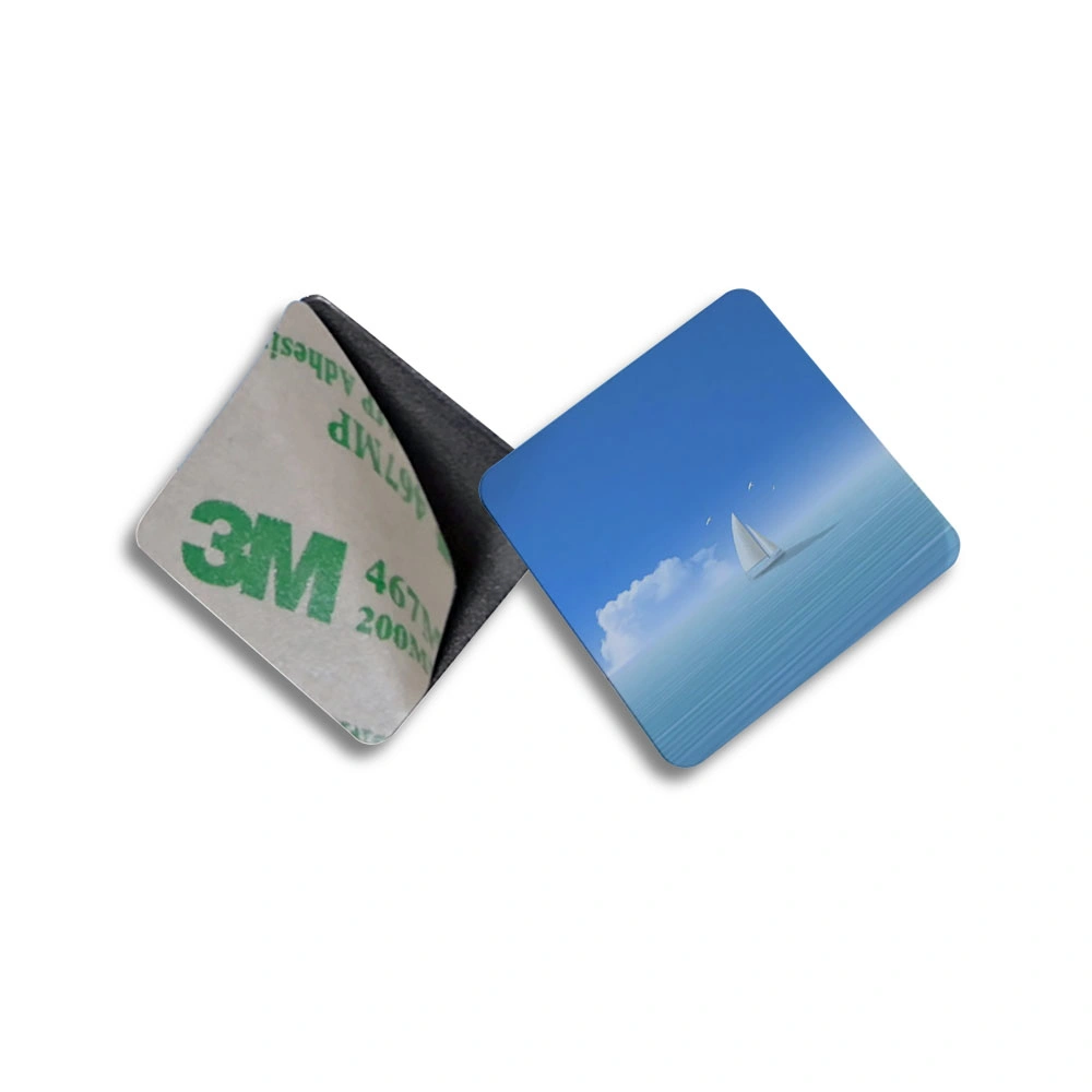 OEM Writable Self Adhesive 13.56MHz NFC Stickers Anti-Metal NFC Tag