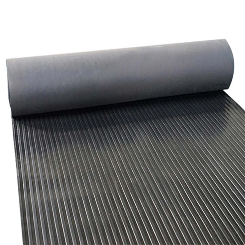 Waterproof Wide Ribbed Rubber Mat for Sale