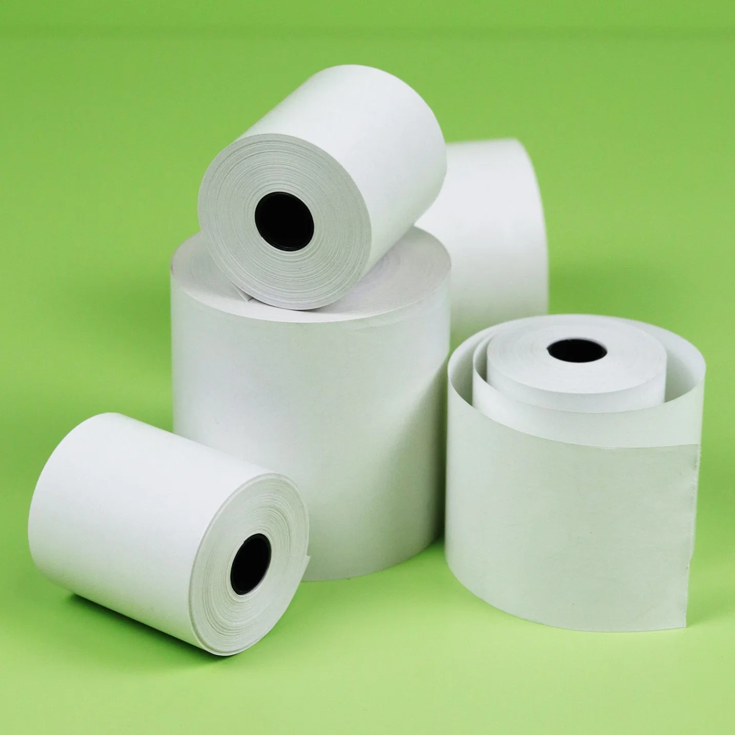 2023 Unifon Pre-Printed Bisphenol a Thermal Paper Roll 80mmx70mm BPA Free Thermal Fax Paper for Credit Card POS Printers