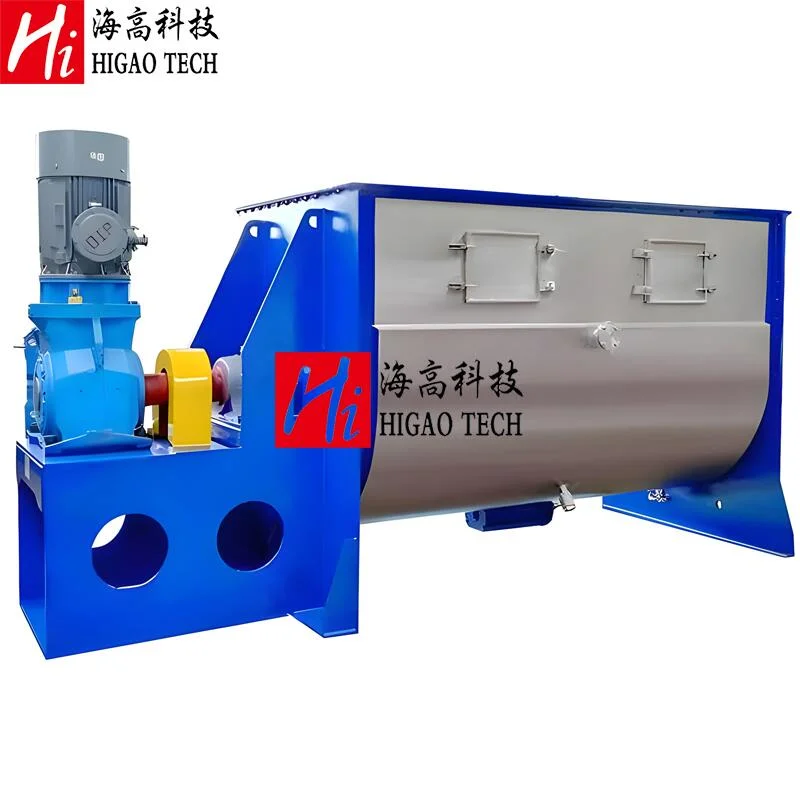 Food Mixer Storage Industrial Paddle Emulsifier Homogenizer Ribbon Blender Mixing Equipment