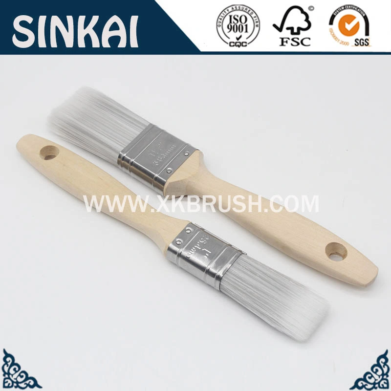 First Class Wood Painting Brush Natural Pig Bristle