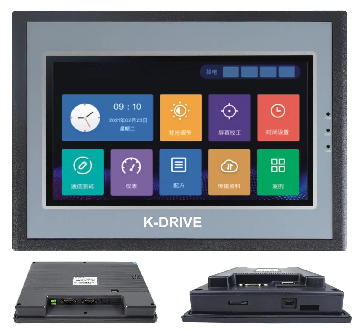 Série HMI HiTech com ecrã táctil LCD Pws1711 - HMI Stn