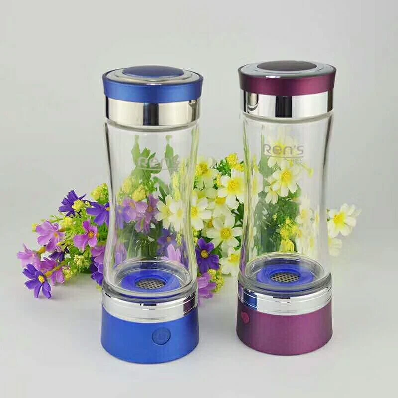 Hydrogen Generator Glass Household Portable Hydrogen Rich Water Bottle