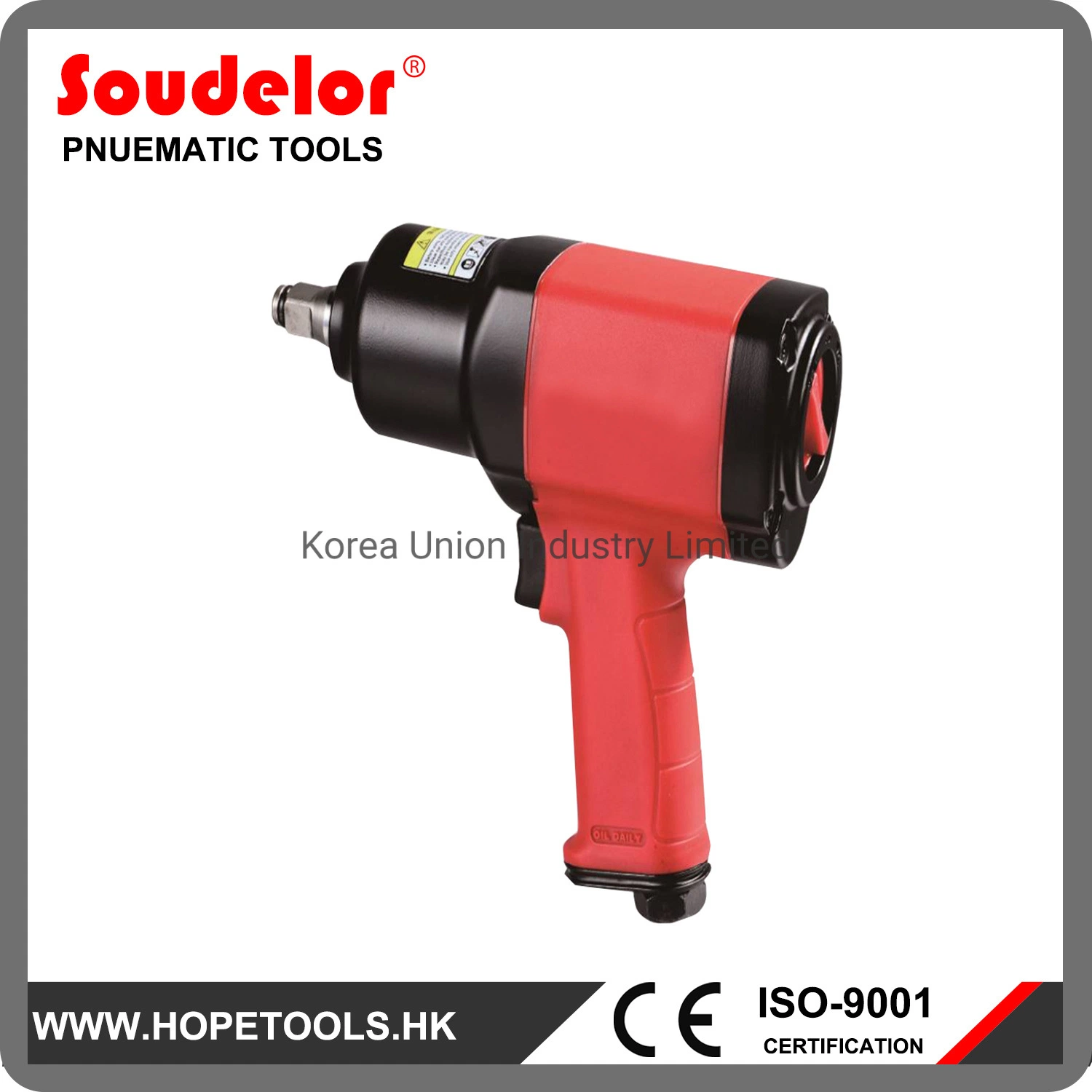 1/2 Inch Composite Pneumatic Impact Gun Air Impact Tool Ui-1302A