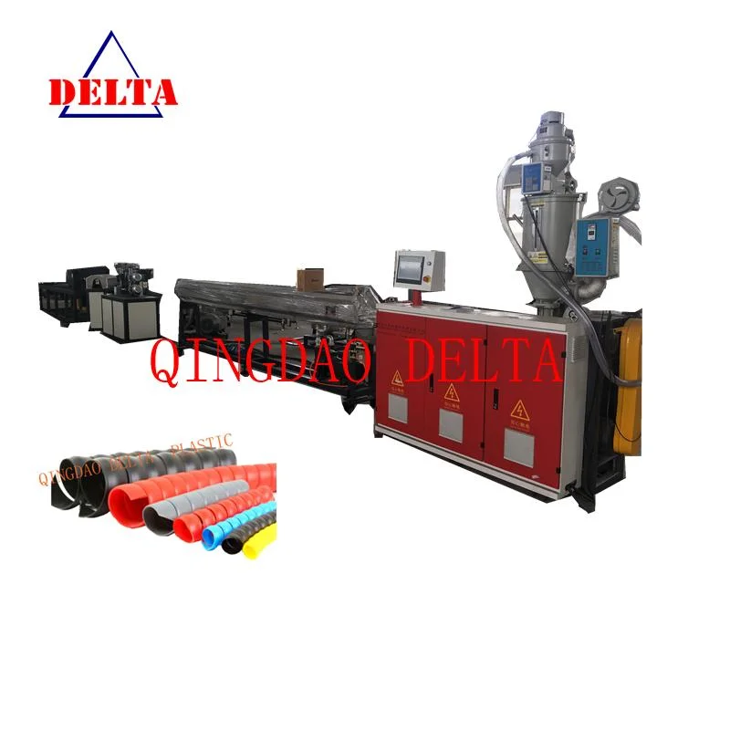 Hydraulic Hose Sheath Extruder Machine Pneumatic Hose Guarding Spirals Tube Production Line