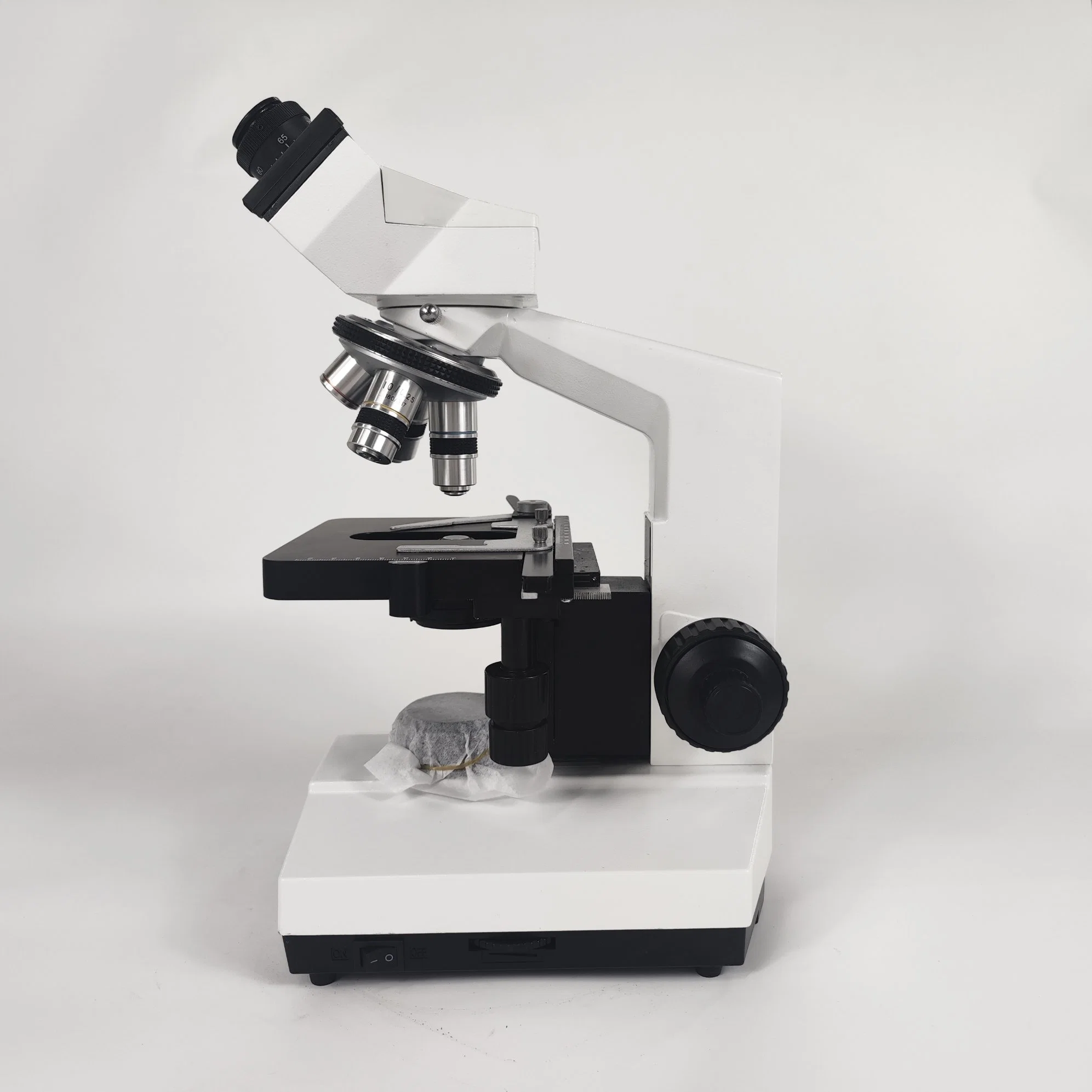 منظمة أوكسز-107t Microscope للعيادة/مختبر المستشفيات المختبر الميكروسكوب البيولوجي الثنائي النوعى المحمول