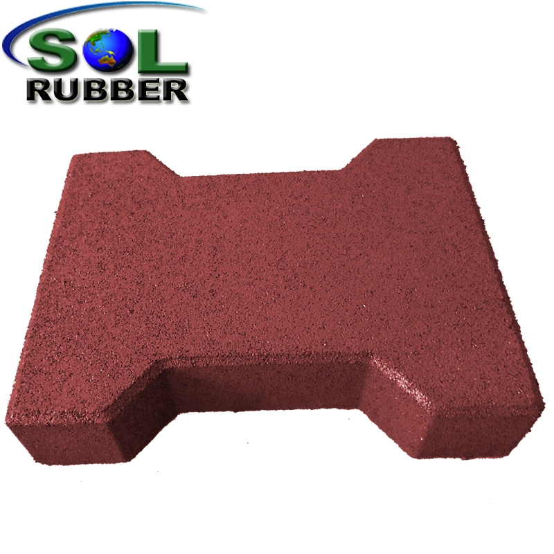 Racecourse Horse Paths Dog Bone Outdoor Rubber Paver