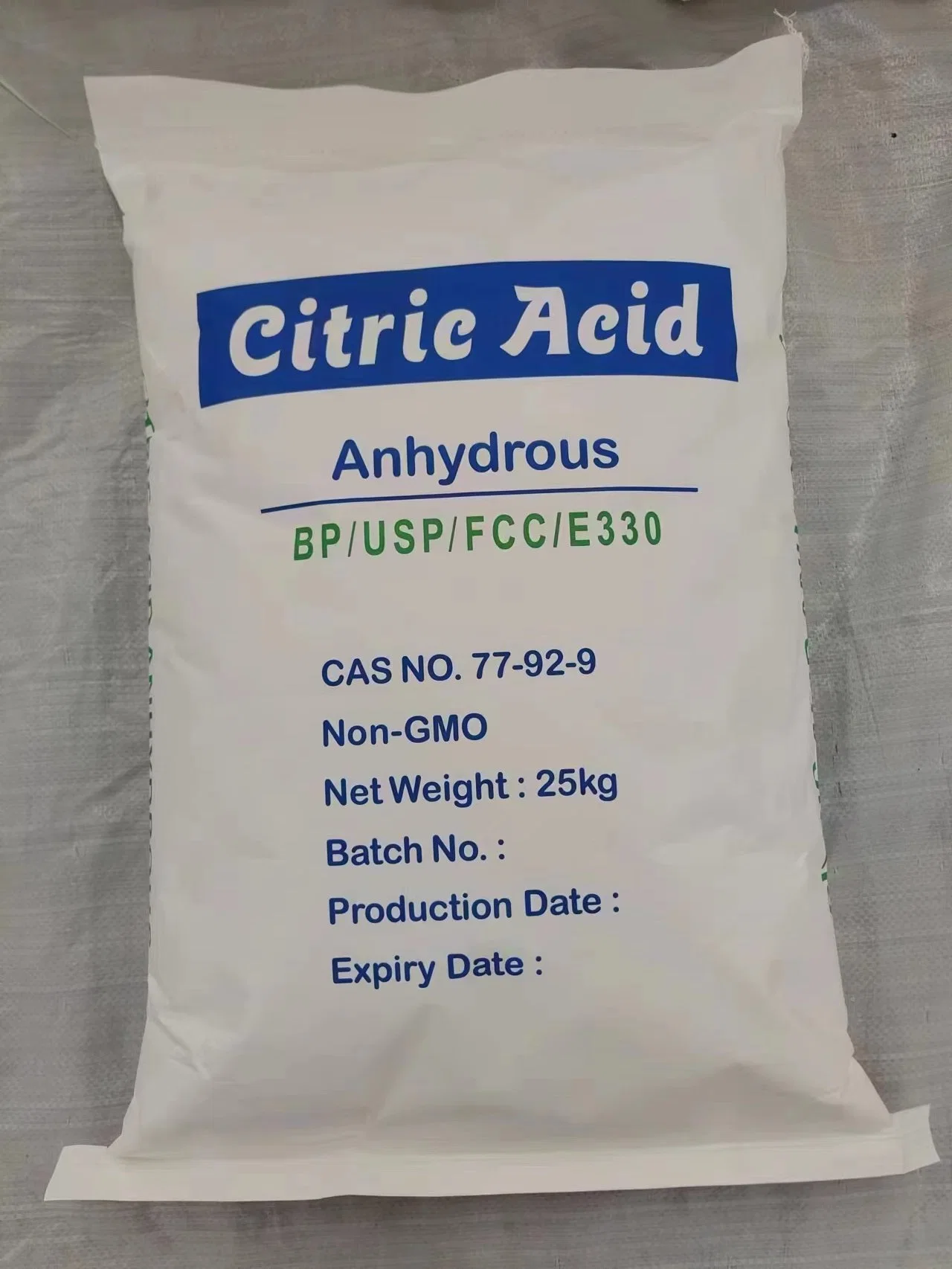 Citric Acid Best Price CAS 77-92-9 Citric Acid Anhydrous/ Monohydrous Food Additives