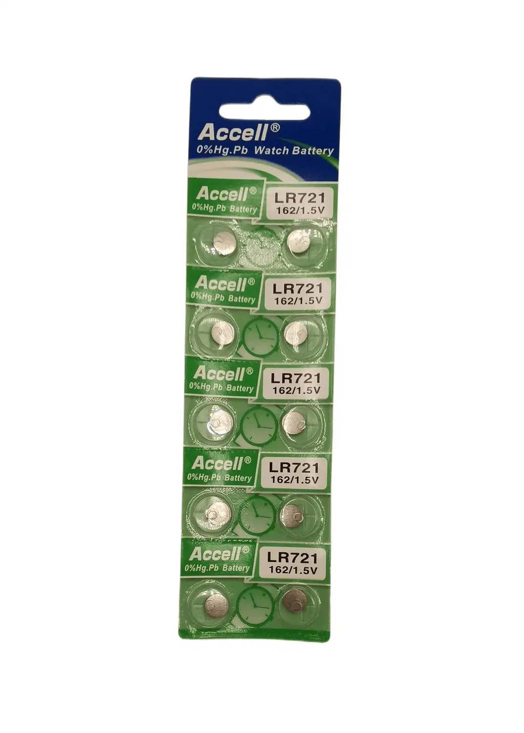 Accell AG11 1.5V Primary Alkaline Button Battery for Toy Watch