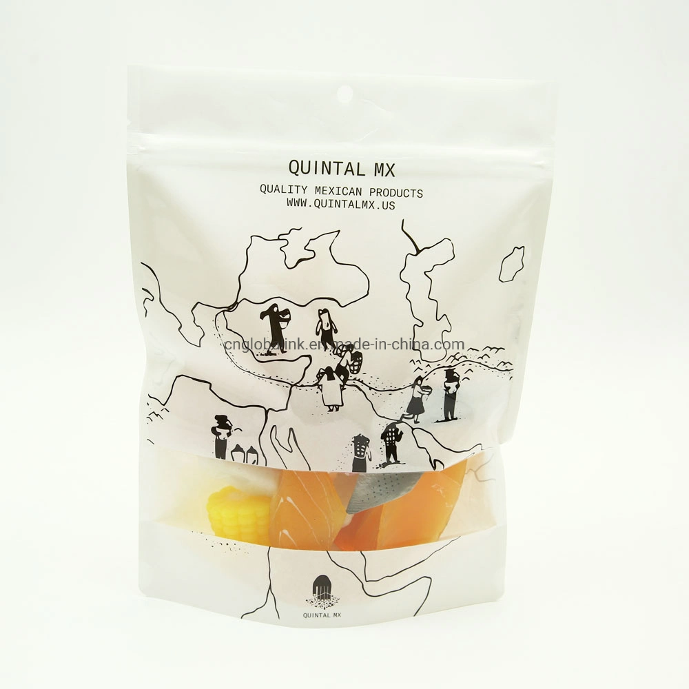 Digital Printed Food Packaging Bag Zipper Ziplock Bag for Food Snack