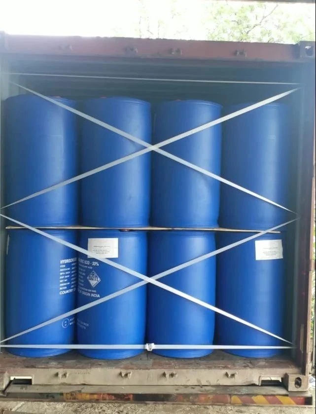 Chemical Product HCl CAS 7647-01-0 Hydrochloric Acid for Gold Refinery