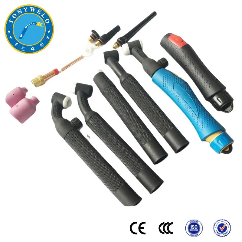 Serie WP-17 Torch TIG Torch TIG Gas de soldadura y Cable entero