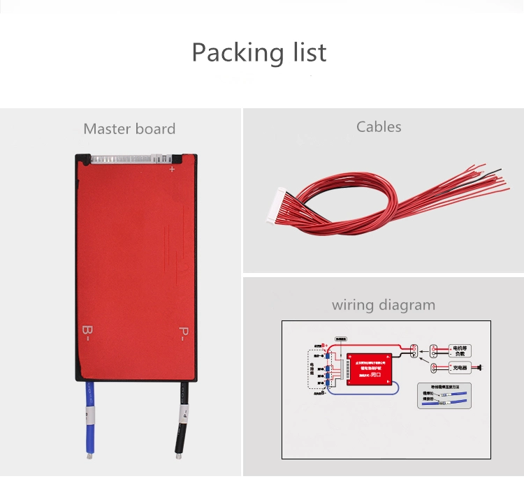 12s 18A PCM/PCB/BMS 36V 18650 Lithium 3.2V LiFePO4 Battery Pack for Electric Bicycle and Scooter and Tools, Back up, Solar Energy