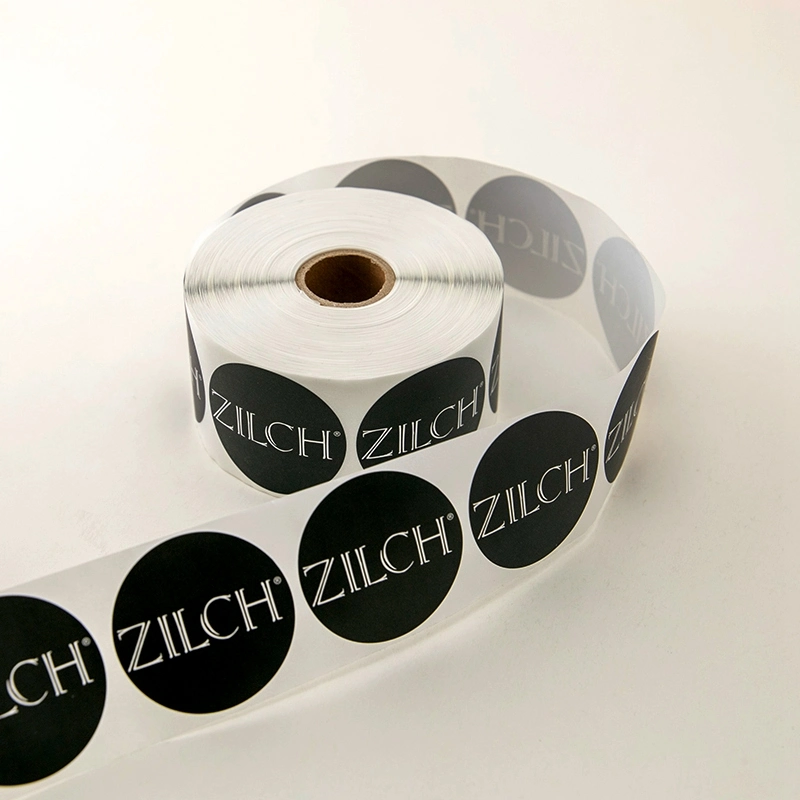 Verpackung Label Print Vinyl Kleidung Wein Parfüm Kosmetik Kerze Rolling Wasserdichte benutzerdefinierte PVC-Papier selbstklebende Warnaufkleber drucken