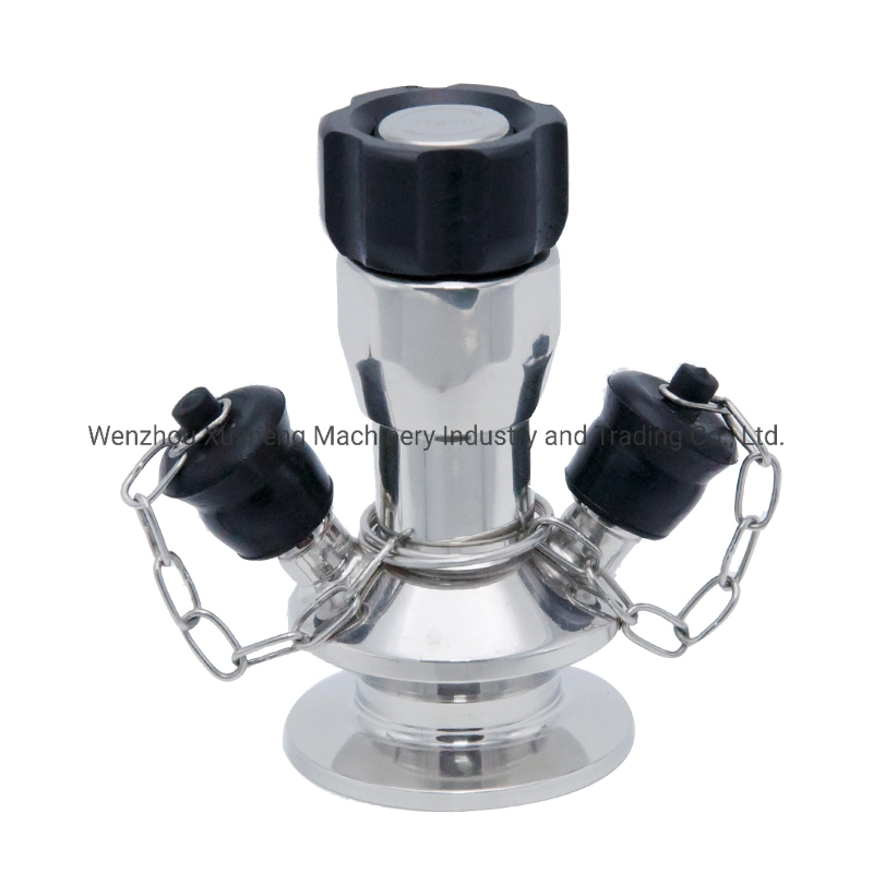 Stainless Steel SS316L Sanitary Aseptic Sample Valve