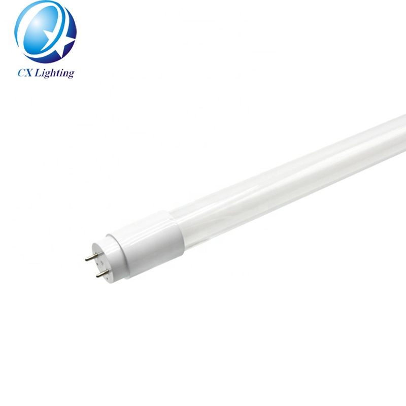 Tubo de luz LED T8 de vidro brilhante super brilhante sem cintilação, 4 pés, luz de presença Para escritório