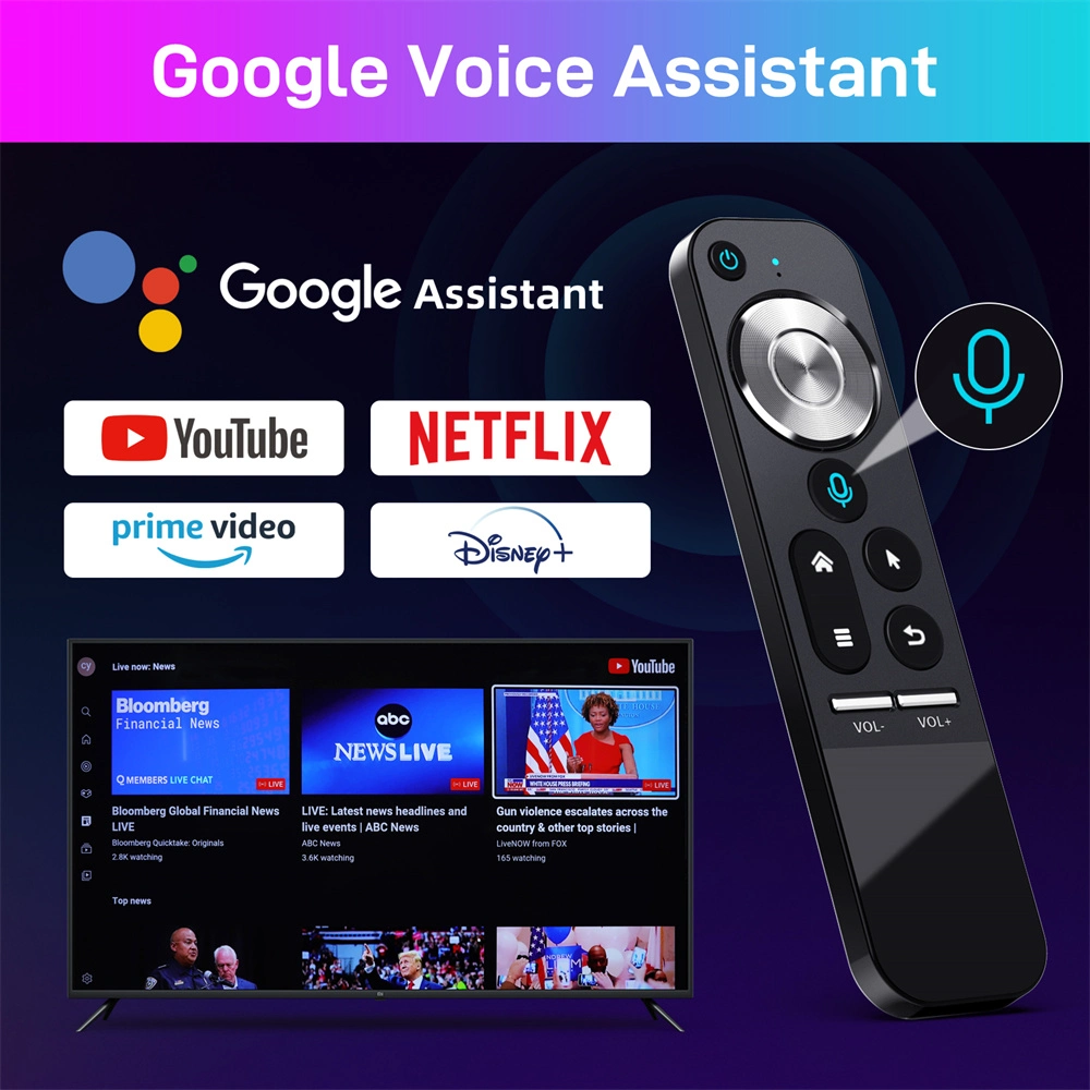 H96 Max M2 Google Voice Android 13 TV Box WiFi 8K 1000MB descodificador