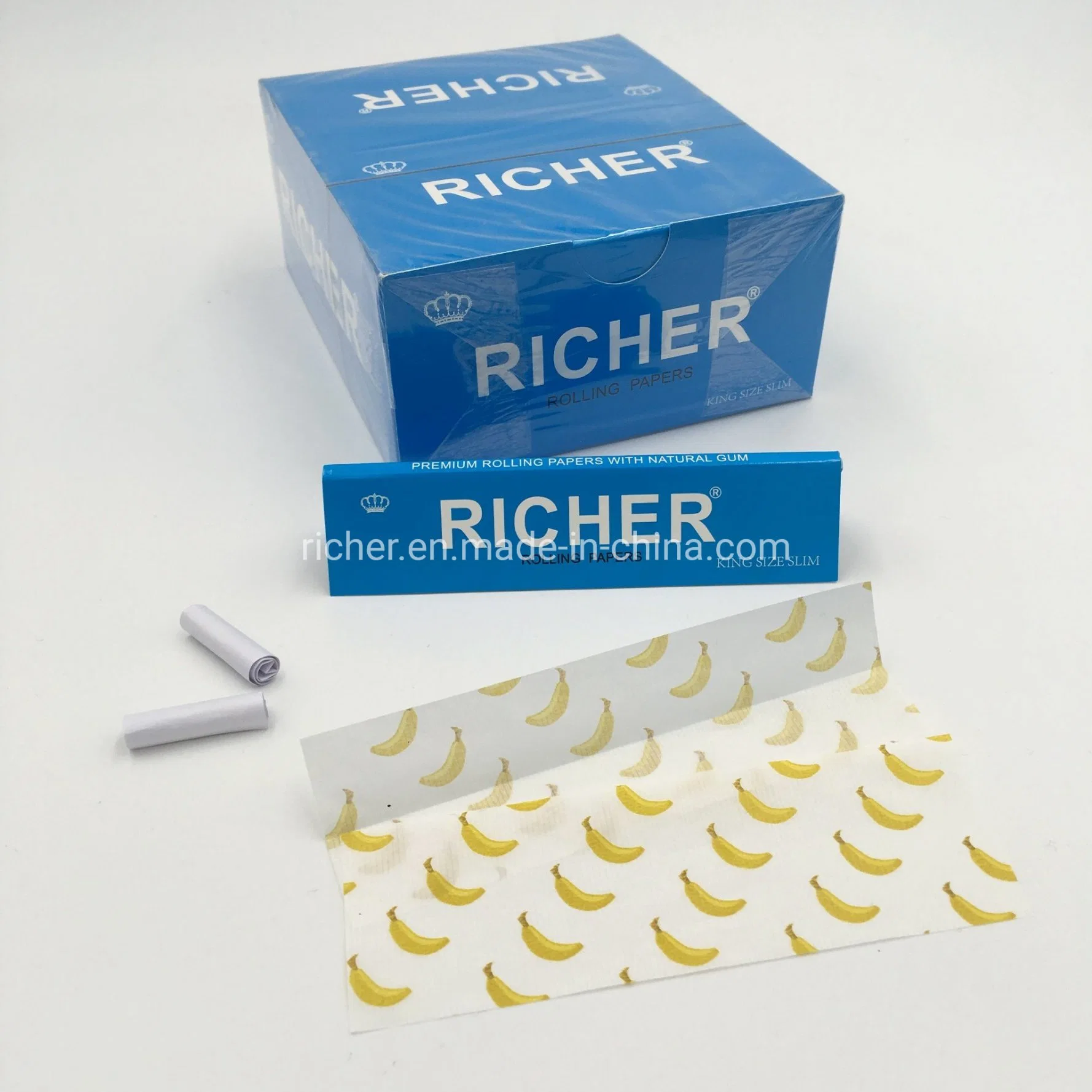 Richer FDA Approved Colorful Printing Smoking Rolling Papers