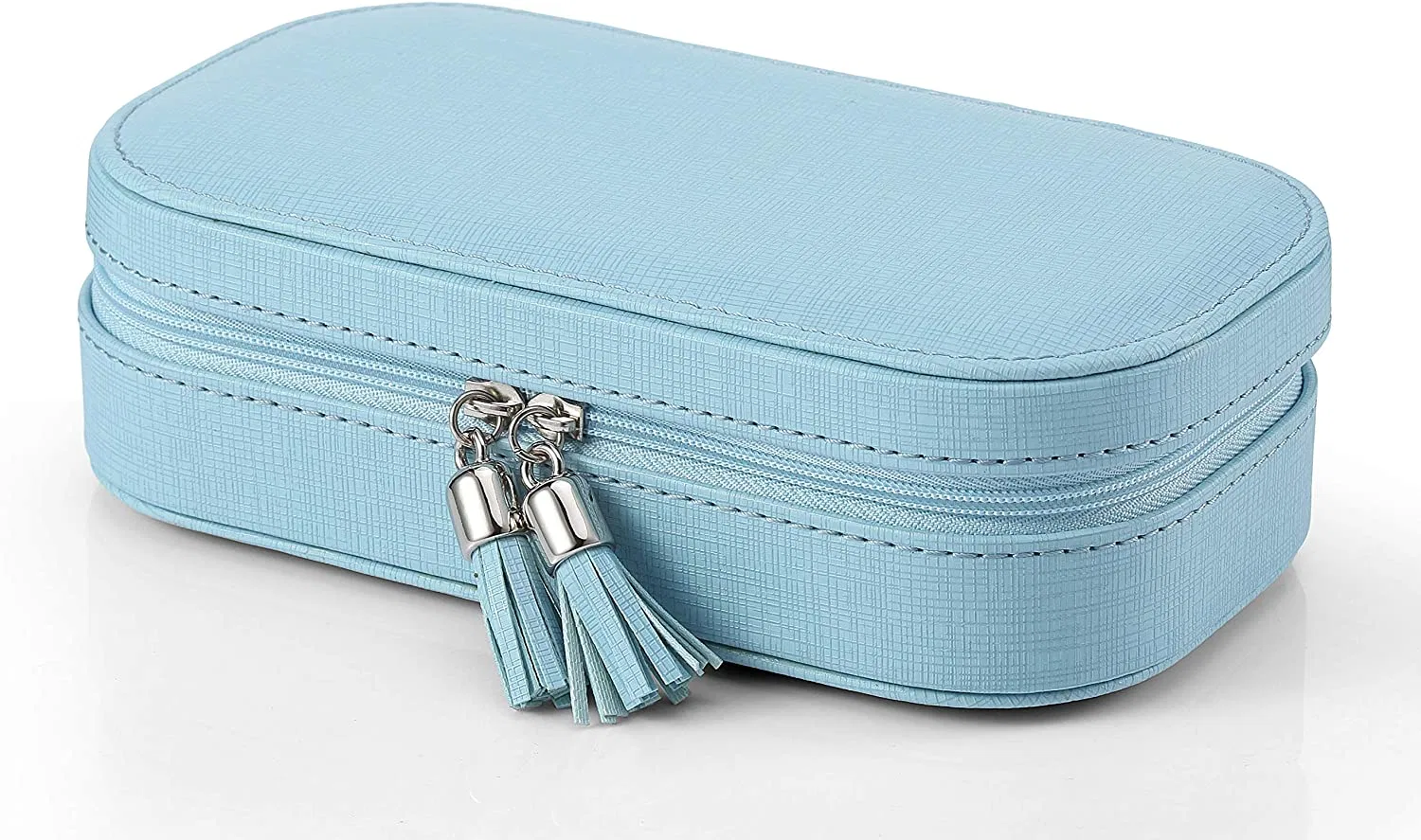 PU Leather Fashion Small Tassels Travel Accessories Jewelry Box/Bag for Gift Box Packing