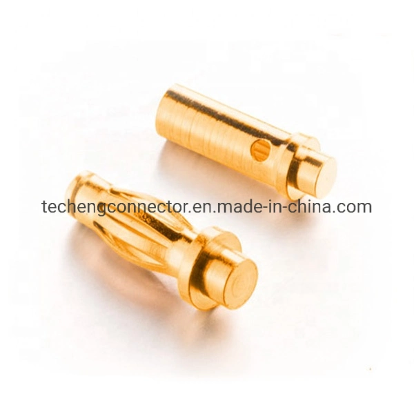 Standard 5mm 4mm 3mm 2.5mm 2mm Female Male Brass Gold Plating Banana Plug, Banana Jack