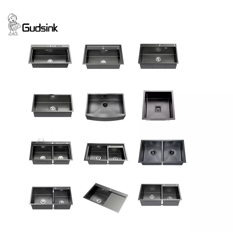 Gudsink Wholesale/Supplier Lavaplatos Undermount Single Bowl with Workstation Stainless Steel 304 Kitchen Sink