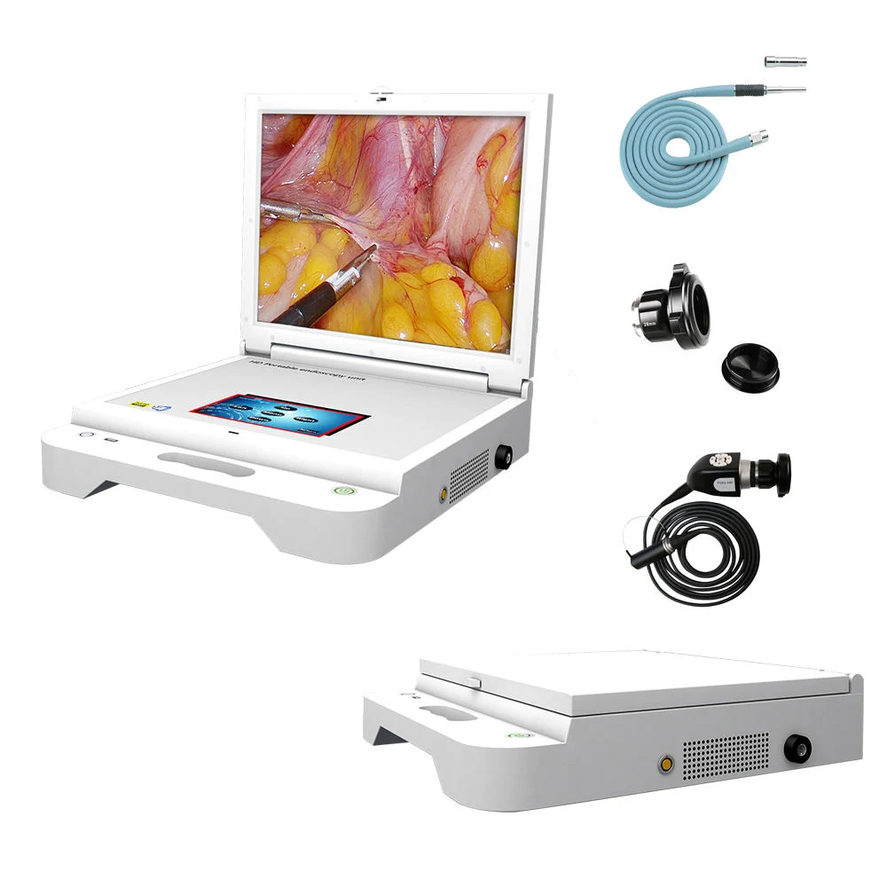 Ent Portable Endoscopic Video Camera with LED Light Source