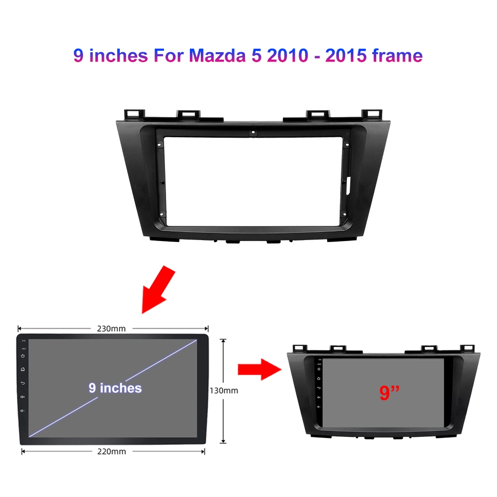 Jmance 9" 4G DSP CarPlay Android Auto Automobil Video Car Radio RDS Multimedia Stereo für Mazda 5 3 CW 2010 - 2015