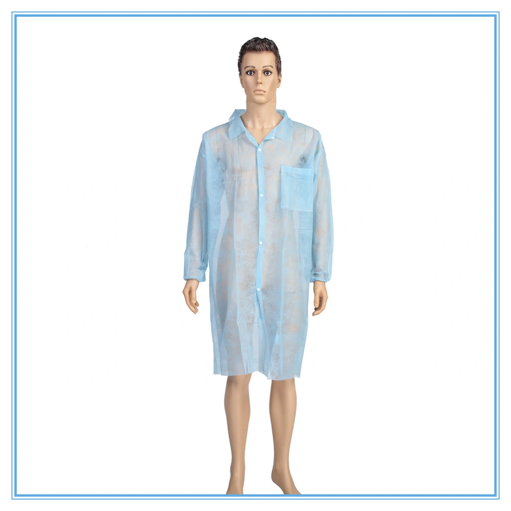 Labcoat Disposable Hospital Patient Garment Uniform