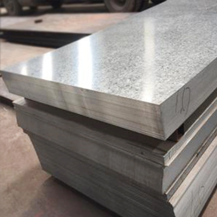 Plate Zinc Iron Roofing Dx53D Z150 24 Gauge 4X8 Metal 0.5mm 1mm 2 mm Thick Galvanized Steel Plates Material Cold Rolled Sheet