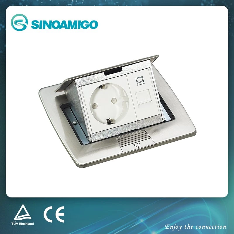 Floor Multi-Functional Socket Pop up Electrical Floor Mounted Sockets