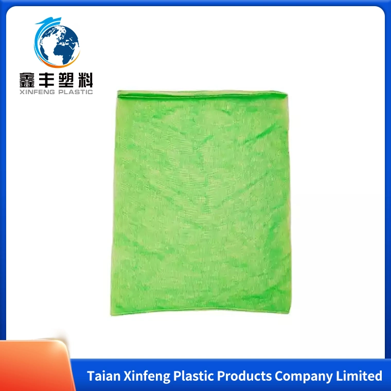 Plastic 20kg 25kg 30kg PP Drawstring Vegetables Packing Onion Potatoes Net Mesh Leno Bag for Vegetables Firewood Packing Food Packaging Mesh Bag