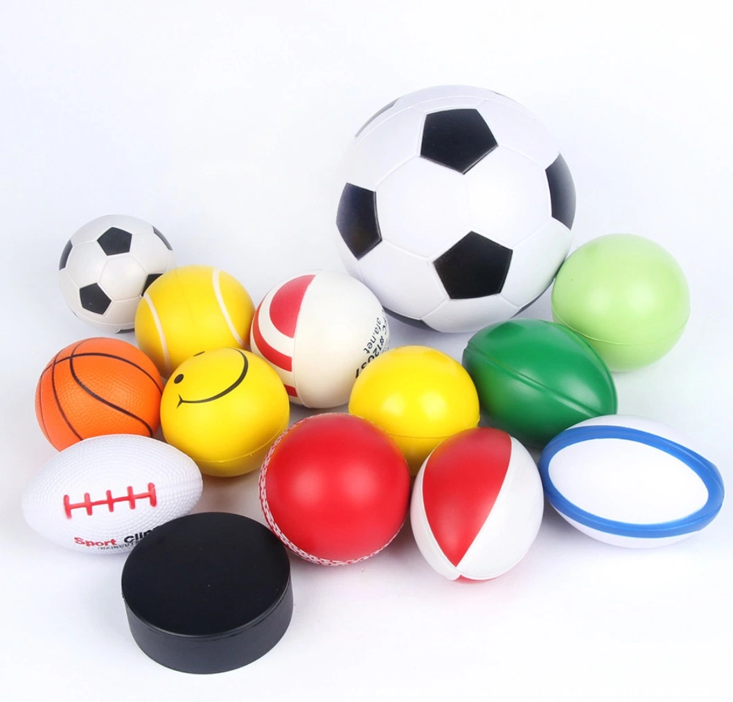 PU Stress Bowling Foam Toy Antistress Reliever Promotional Ball