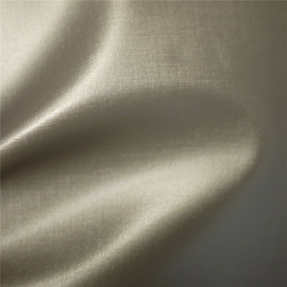 Low Price Promotion Glossy Pearlized PVC Synthetic Leather for Home Upholstery