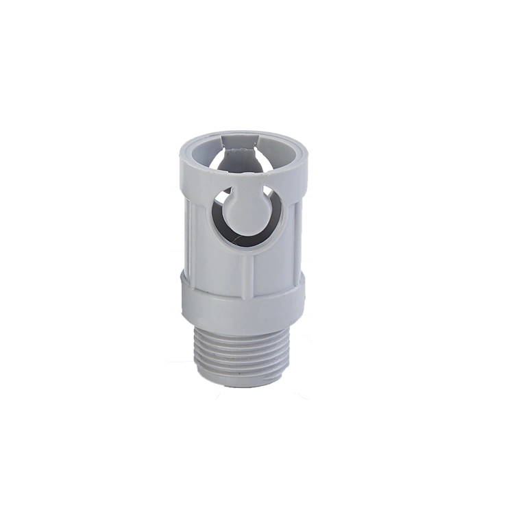 Flexible Conduit Fittings Plastic Connectors PVC Adapter with Lock Nut