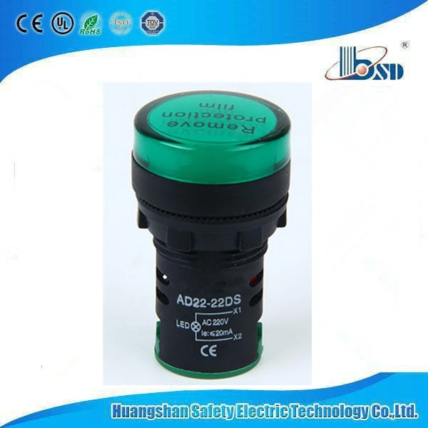 Ad22-22ds High Brightness 22mm LED Indicator Lamp/Indicator Light