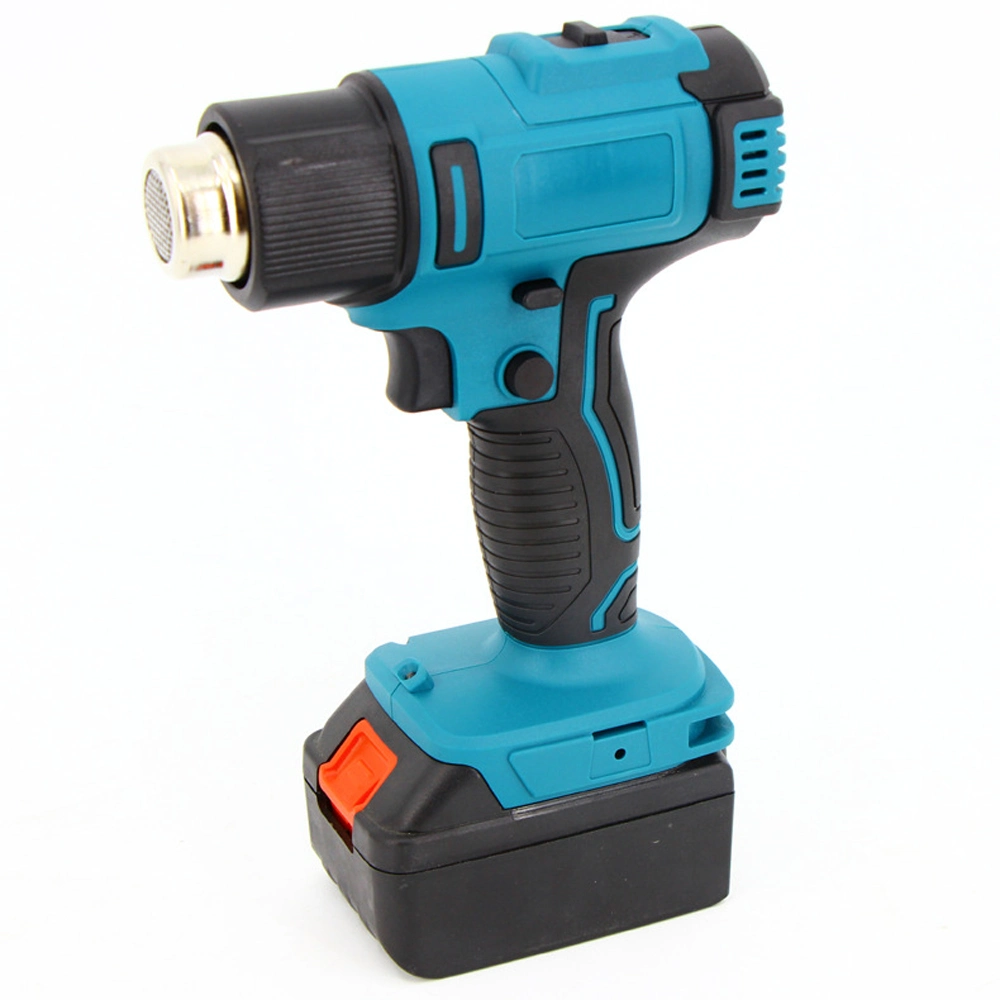 21V Cordless Heat Gun Variable Temperature Fast Heating Hot Air Gun