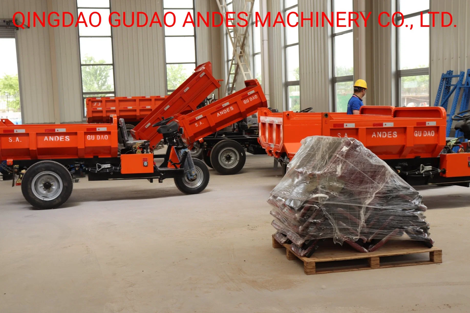 Safe Approved Mini Dump Truck, Small Motorcycle Tipper for India, Mini Tricycle with Good Motor