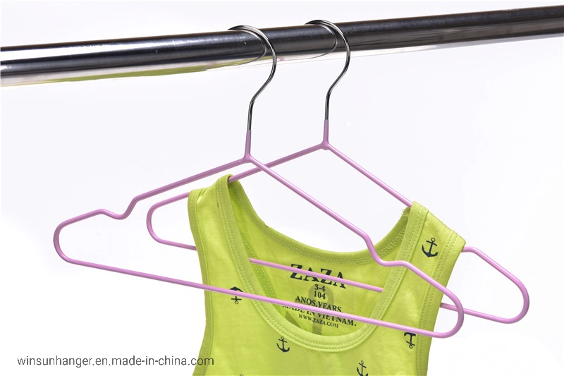 Daily Used PVC-Coating Metal Wire Laundry Metal Hanger