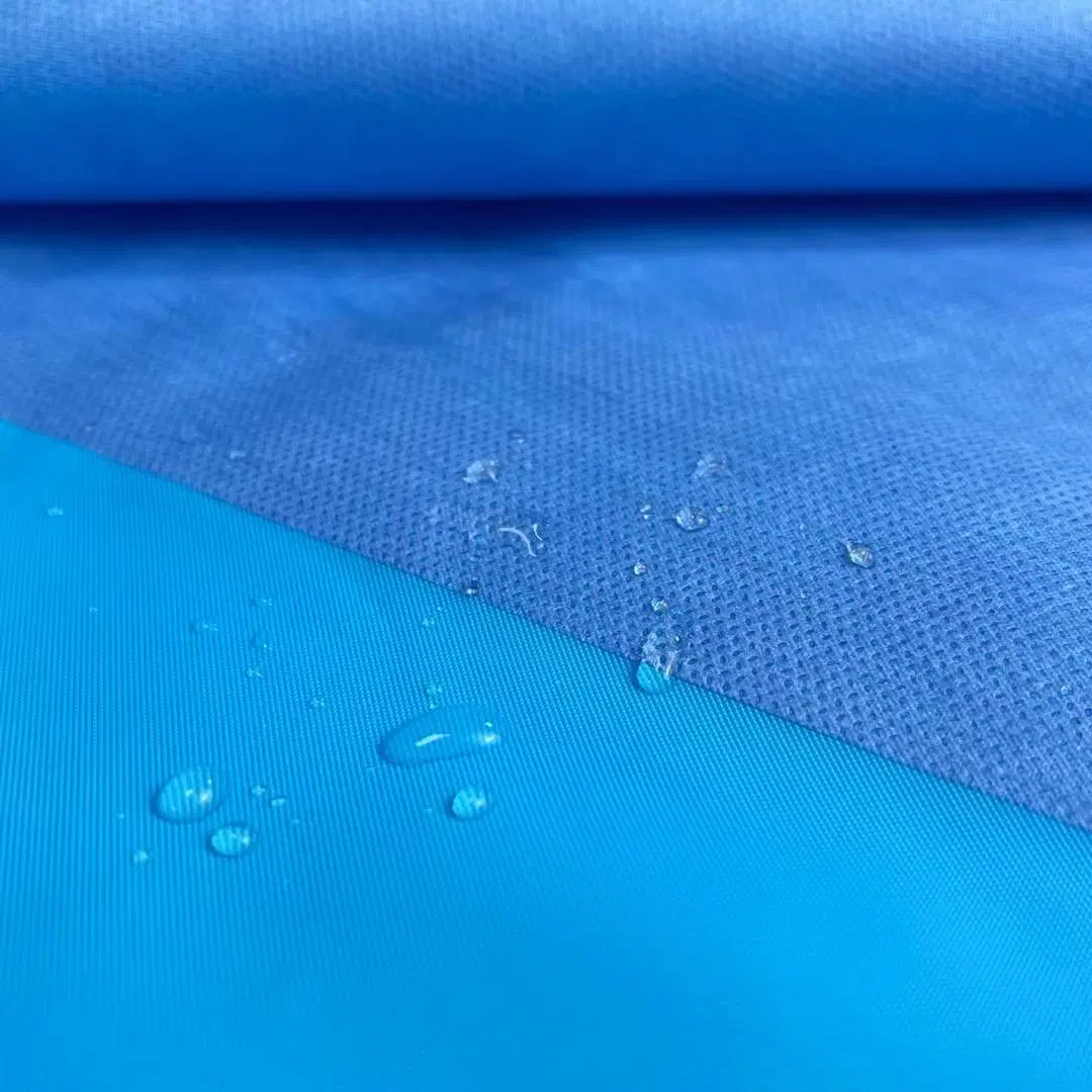 De regreso quirúrgico SMS Nonwoven Tapa de la Mesa la película PE laminada cubierta de mesa