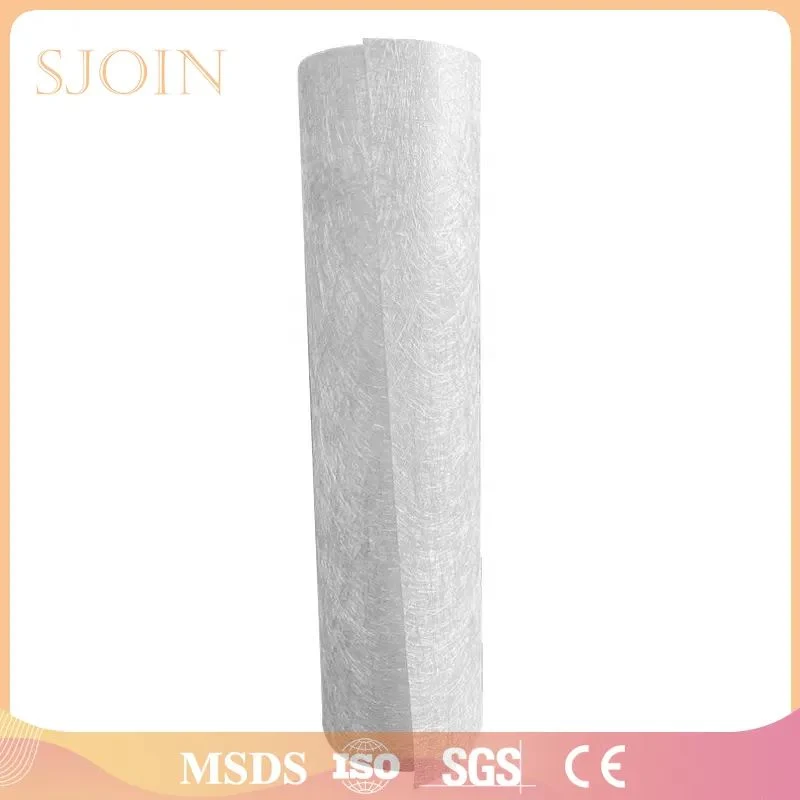 Insulation 30GSM 50GSM 90GSM E Glass Fiber Fiberglass Surface Tissue Mat Veil