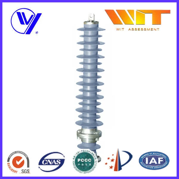 Power Transmission 102kv Silicone Rebber Lightning Surge Arrester Manufacturers