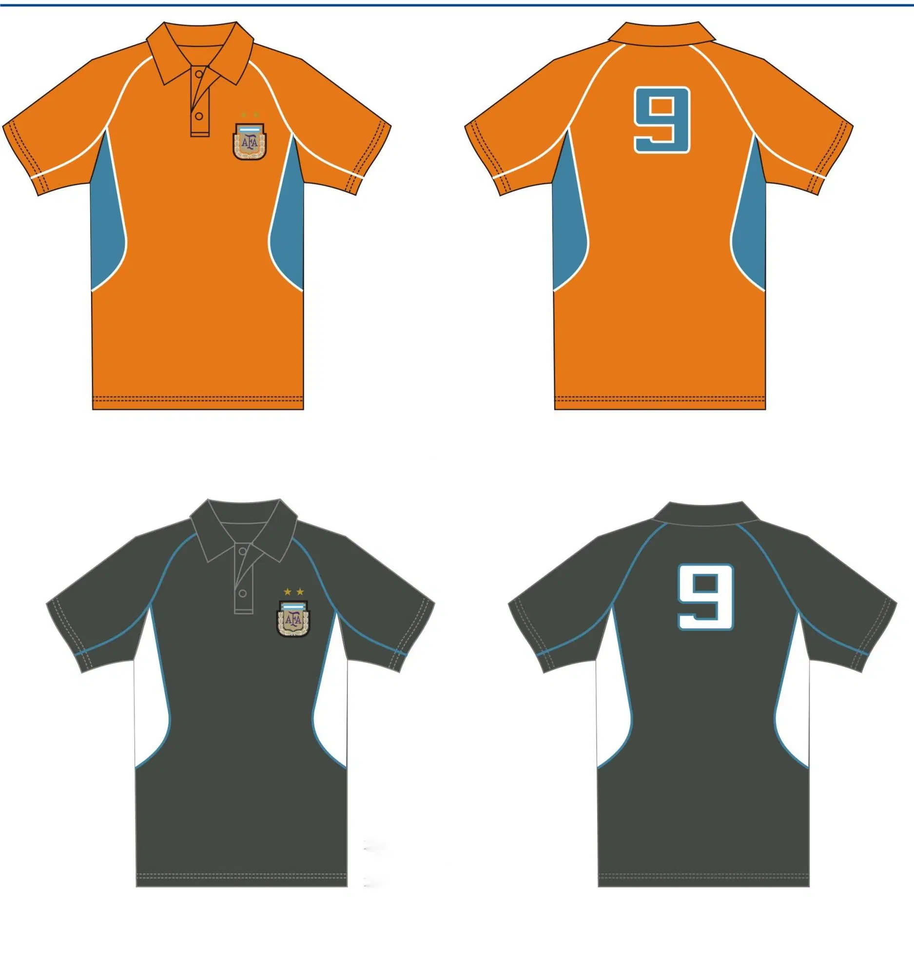 Custom Fútbol Baloncesto ropa deportiva camisetas polo tejidos