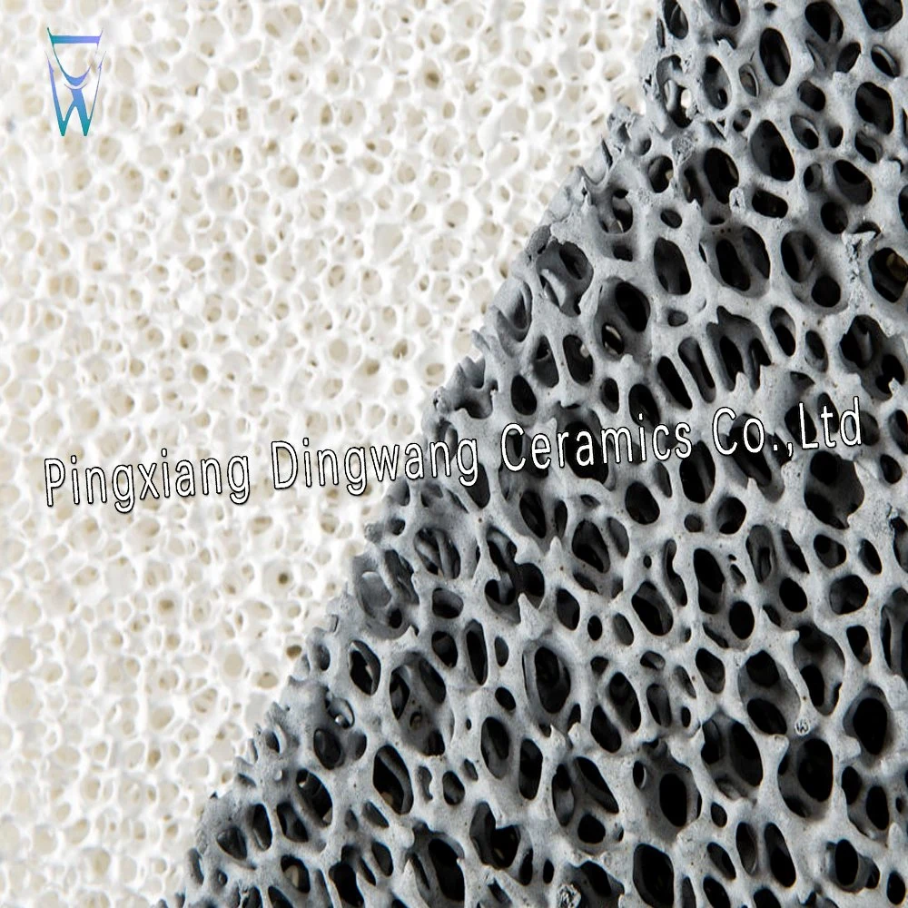 Alumina, Silicon Carbide, Zirconia Porous Ceramic Foam Filter