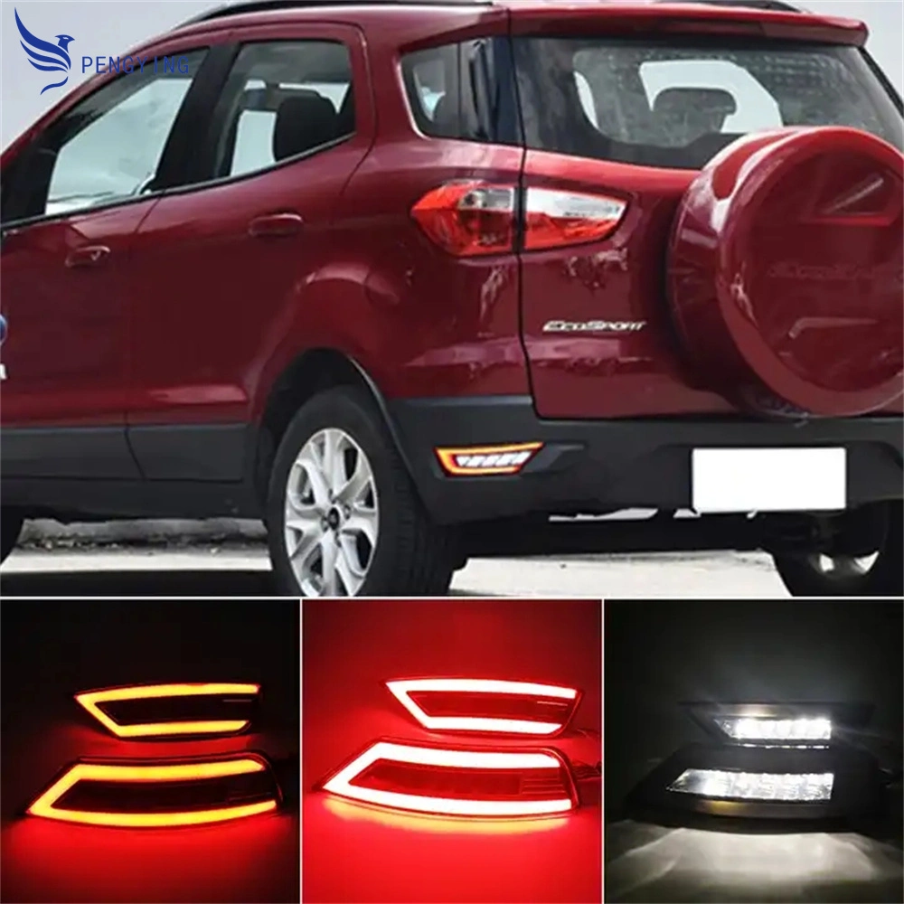 Для Ford Focus Hatchback 09-13 Ecosport 13-19 Kuga Escape 13-18 Сигнал поворота заднего фонаря на заднем бампере с отражателем